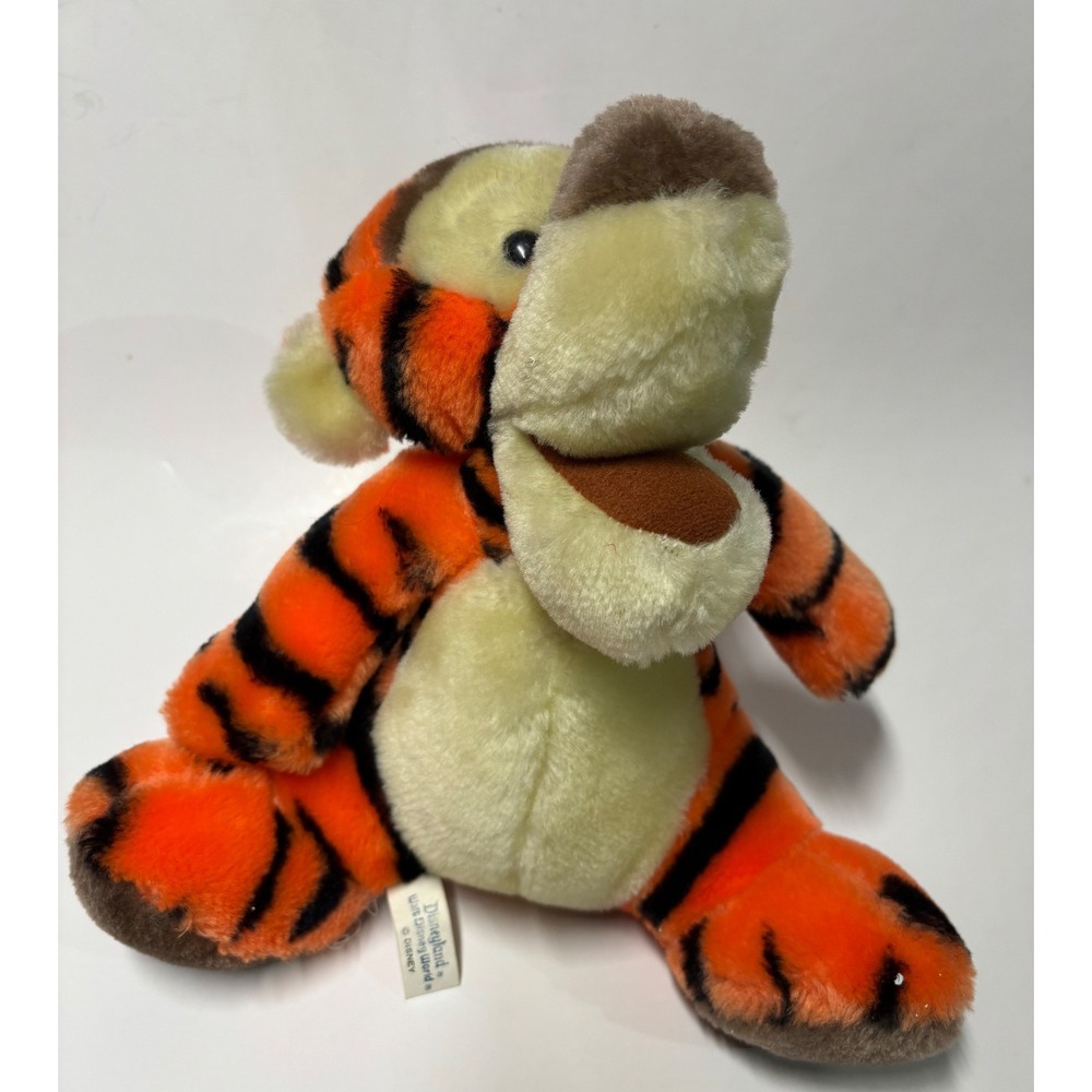 Disney Parks Tigger Plush Winnie the Pooh Tiger Stuffed Animal Disneyland WDW